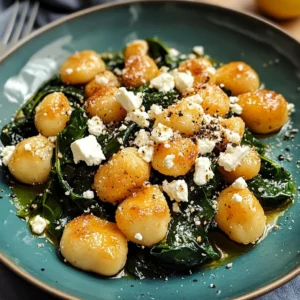 Crispy Gnocchi with Spinach and Feta: 30 Minutes to Delicious