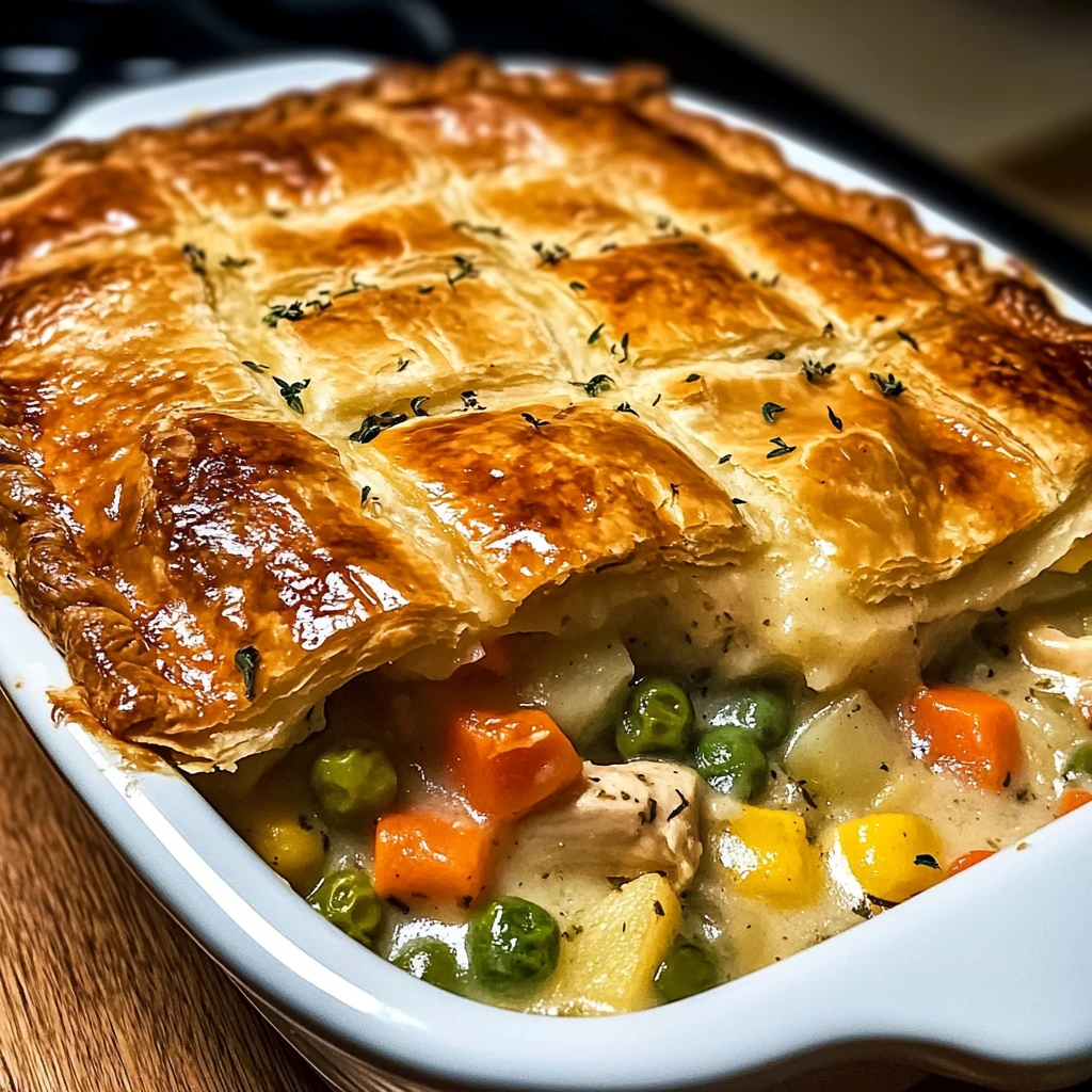Easy Chicken Pot Pie Casserole 30 Minutes Amazing
