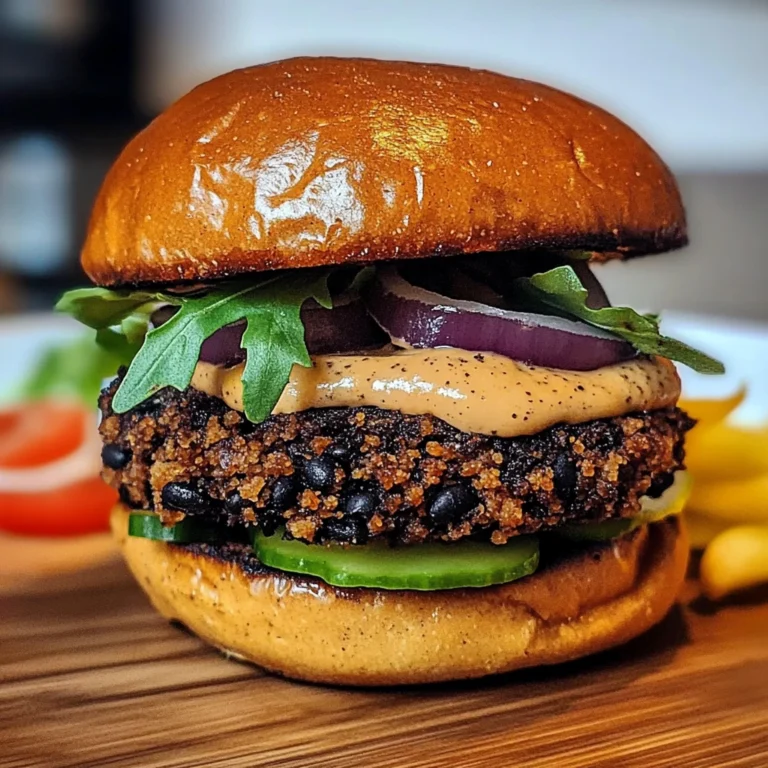Epic Black Bean Burger 4 Servings Ultimate Delicious