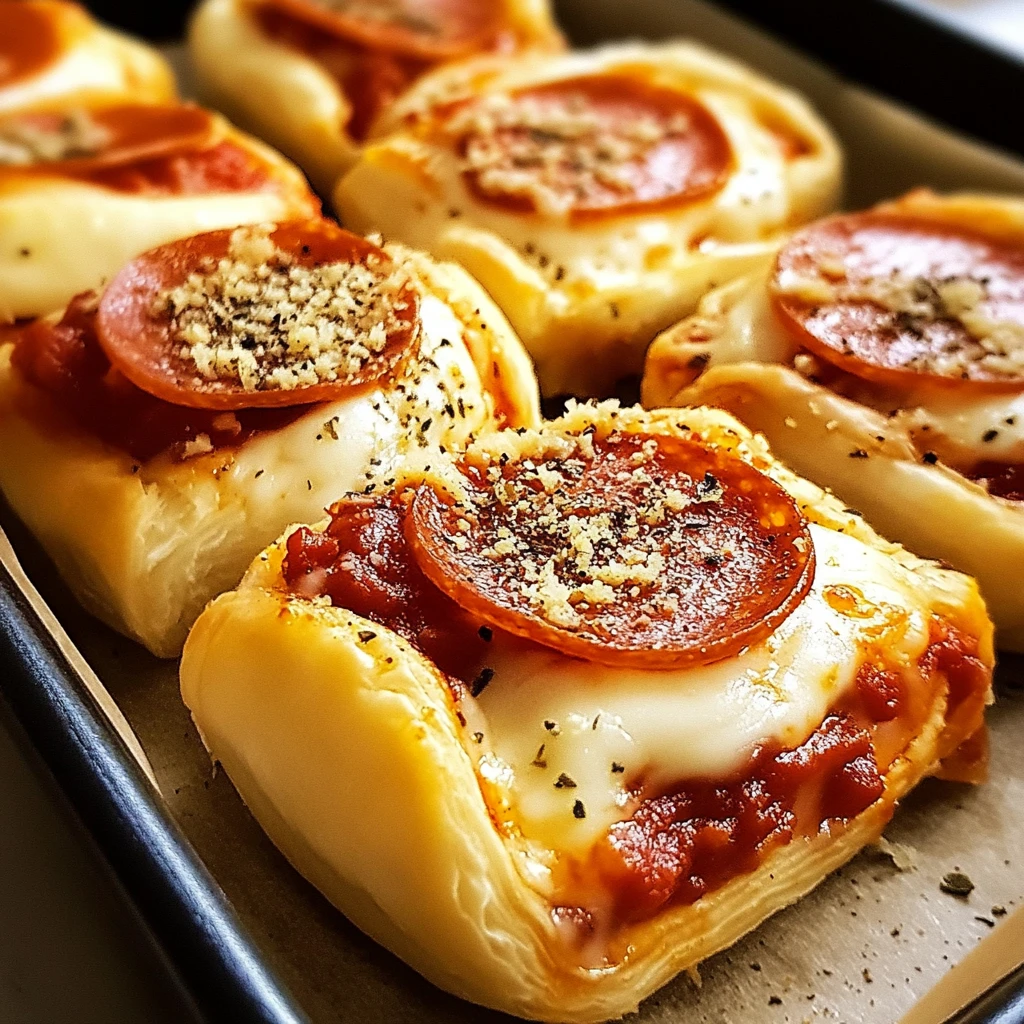 Indulge in Flaky Pepperoni Pizza Rolls for a Quick Snack! 4 Flaky Pepperoni Pizza Rolls 30 Minutes Easy Delicious