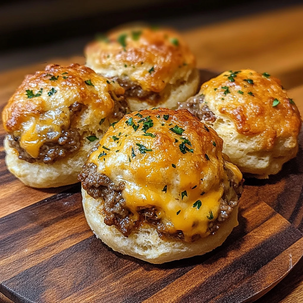 Garlic Parmesan Cheeseburger Bombs 30 Minutes Easy Delicious