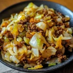 Ground Beef and Chopped Cabbage 30 Minutes Easy Delicious