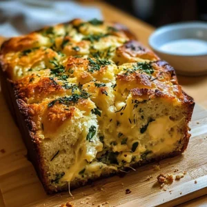 Herb & Cheese Quick Bread 5 Steps Ultimate Delicious