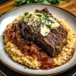 Italian Pot Roast and Parmesan Risotto 4 Servings Ultimate Delicious