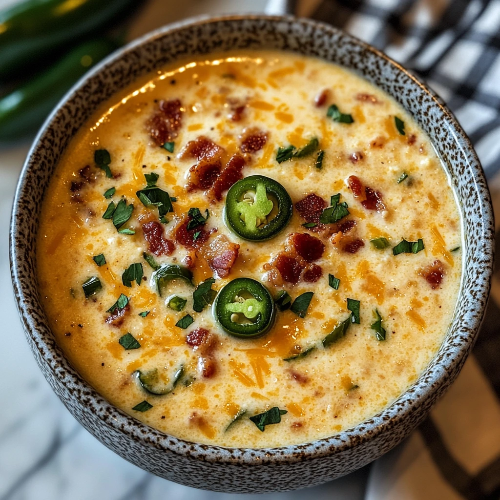 Jalapeno Popper Soup 5 Steps Easy Delicious