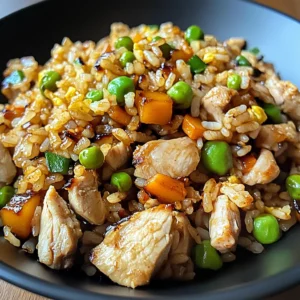 Japanese BBQ Chicken Fried Rice 4 Servings Quick Delicious