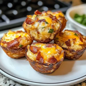 Loaded Bacon and Egg Hash Brown Muffins - 10 Amazing Bites