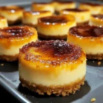 Mini Crème Brûlée Cheesecakes 4 Servings Ultimate Delicious