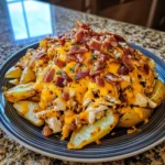 Monster Cheesy BBQ Chicken Bacon Fries 30 Minutes Ultimate Delicious