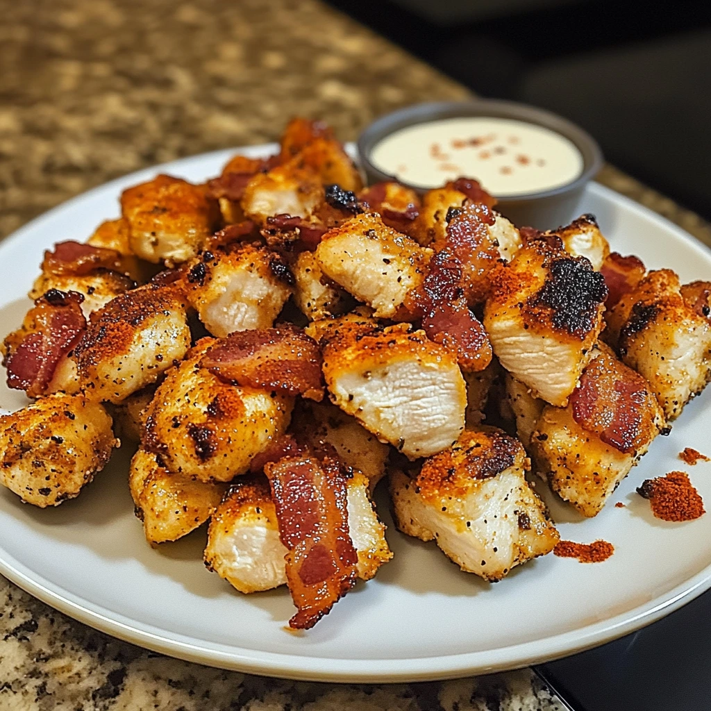Monster Ranch Bacon Chicken Inferno Bites 30 Minutes Easy Delicious