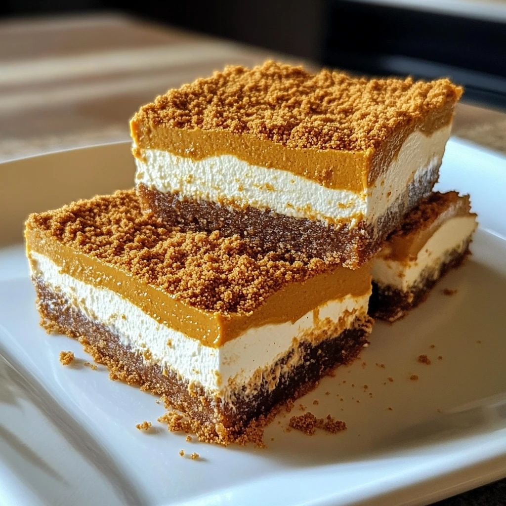 No Bake Pumpkin Cheesecake Bars 4 Ingredients Perfect Delicious