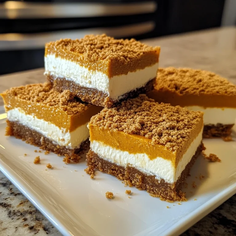 No Bake Pumpkin Cheesecake Bars 4 Ingredients Perfect Delicious