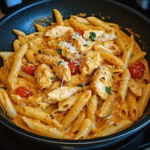 One-Pan Creamy Sweet and Spicy Cajun Chicken Pasta 30 Minutes Ultimate Delicious