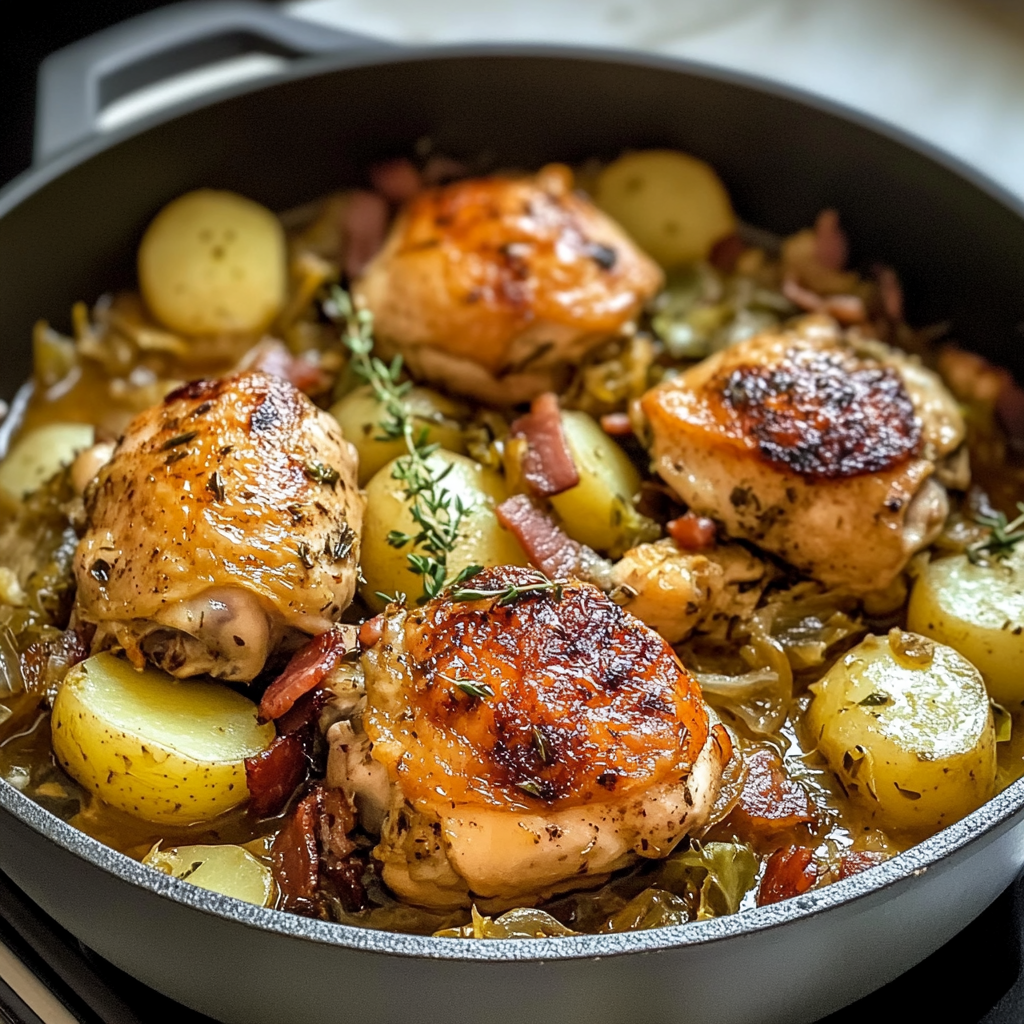 One Pot Irish Chicken 4 Servings Ultimate Delicious