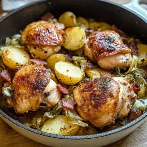 One Pot Irish Chicken 4 Servings Ultimate Delicious
