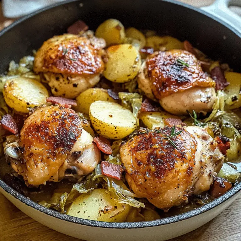 One Pot Irish Chicken 4 Servings Ultimate Delicious