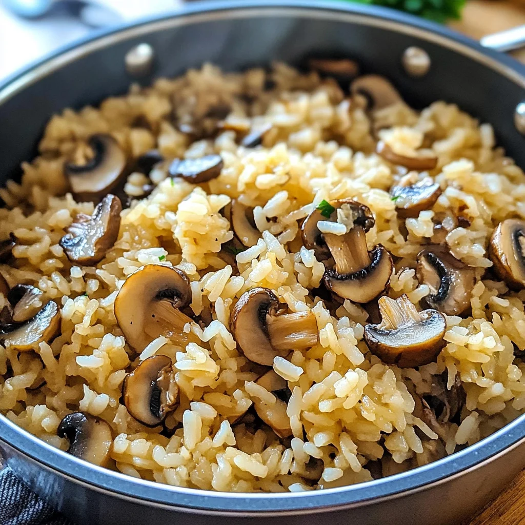 Discover the Joy of One-Pot Mushroom Rice in Just 30 Minutes! 4 One-Pot Mushroom Rice 30 Minutes Ultimate Delicious