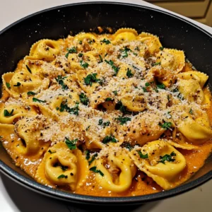 One-Pot Spicy Garlic Butter Chicken Tortellini 30 Minutes Easy Delicious