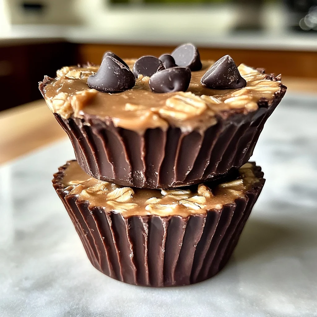 Enjoy Delicious Peanut Butter Protein Oatmeal Cups for Breakfast! 4 Peanut Butter Protein Oatmeal Cups 4 Servings Easy Delicious