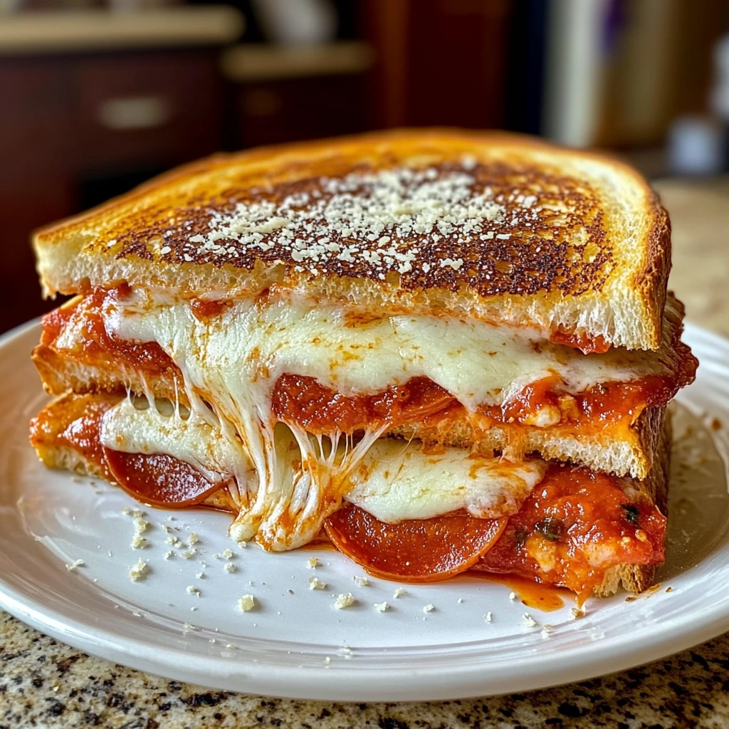 Indulge in the Ultimate Pizza Grilled Cheese Recipe Today! 4 Pizza Grilled Cheese 4 Ingredients Easy Delicious