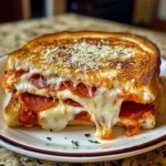 Indulge in the Ultimate Pizza Grilled Cheese Recipe Today! 5 Pizza Grilled Cheese 4 Ingredients Easy Delicious