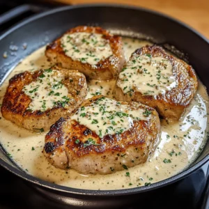 Pork Chops in Creamy Garlic Sauce 30 Minutes Ultimate Delicious