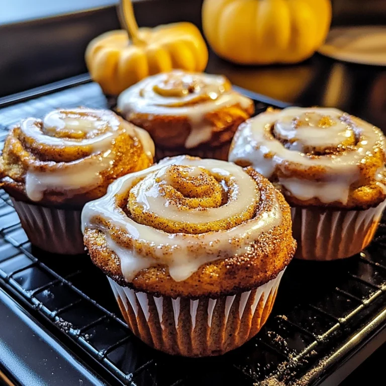 Pumpkin Cinnamon Roll Muffins 20 Minutes Easy Delicious