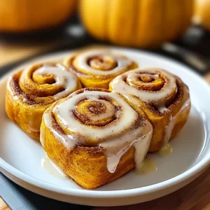 Pumpkin Cinnamon Rolls 12 Servings Ultimate Delicious