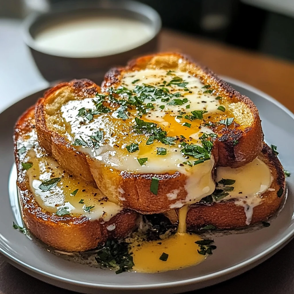 Savory French Toast 4 Servings Easy Delicious