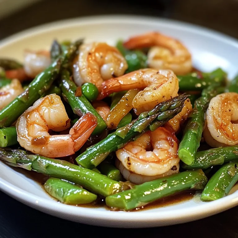 Shrimp Asparagus Stir Fry 5 Steps Easy Delicious