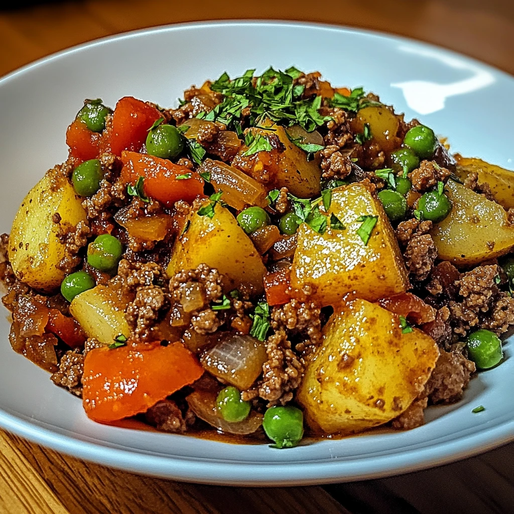 Slow Cooker Hamburger Hash 6 Ingredients Easy Delicious
