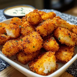 Spicy Fish Nuggets 5 Steps Perfect Delicious