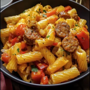 Sweet Pepper and Sausage Pasta 30 Minutes Ultimate Delicious