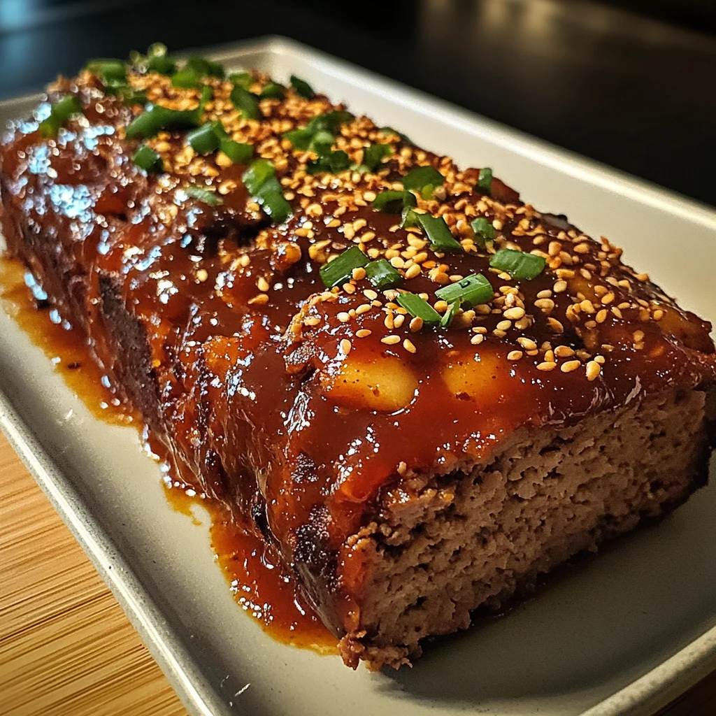 Sweet & Spicy Korean BBQ Meatloaf 45 Minutes Ultimate Delicious