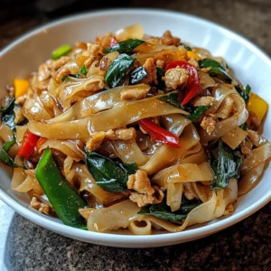 Thai Drunken Noodles 5 Steps Easy Delicious