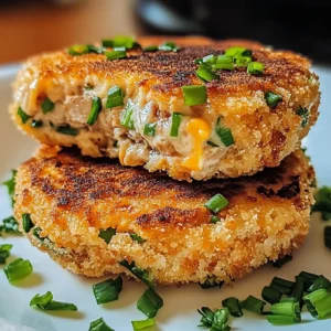 Tuna Melt Patties 4 Servings Easy Delicious
