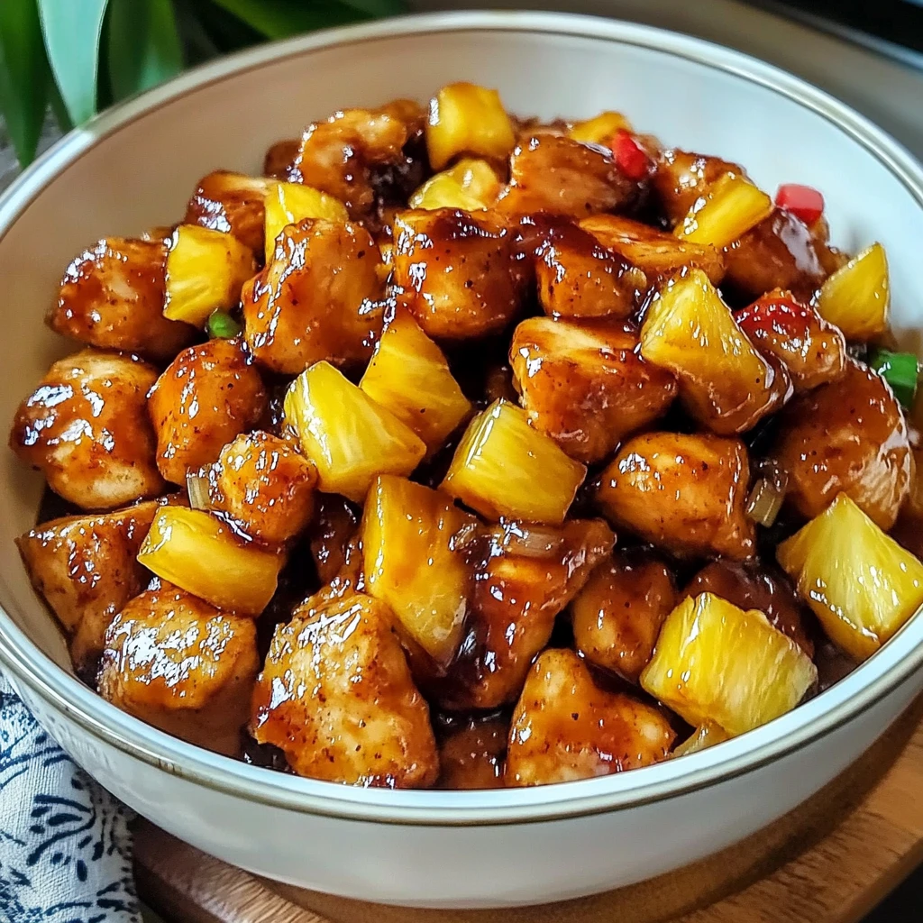 5-Star Brown Sugar Pineapple Chicken 30 Minutes Easy Delicious