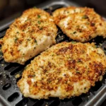 Discover the Juicy Air Fryer Garlic Parmesan Crusted Chicken Recipe 5 Air Fryer Garlic Parmesan Crusted Chicken 30 Minutes Amazing