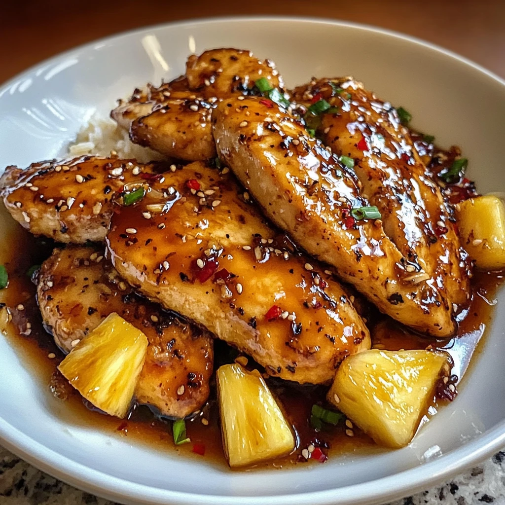 Discover the Joy of Air Fryer Pineapple Teriyaki Chicken Breast Today! 4 Air Fryer Pineapple Teriyaki Chicken Breast 30 Minutes Easy Delicious