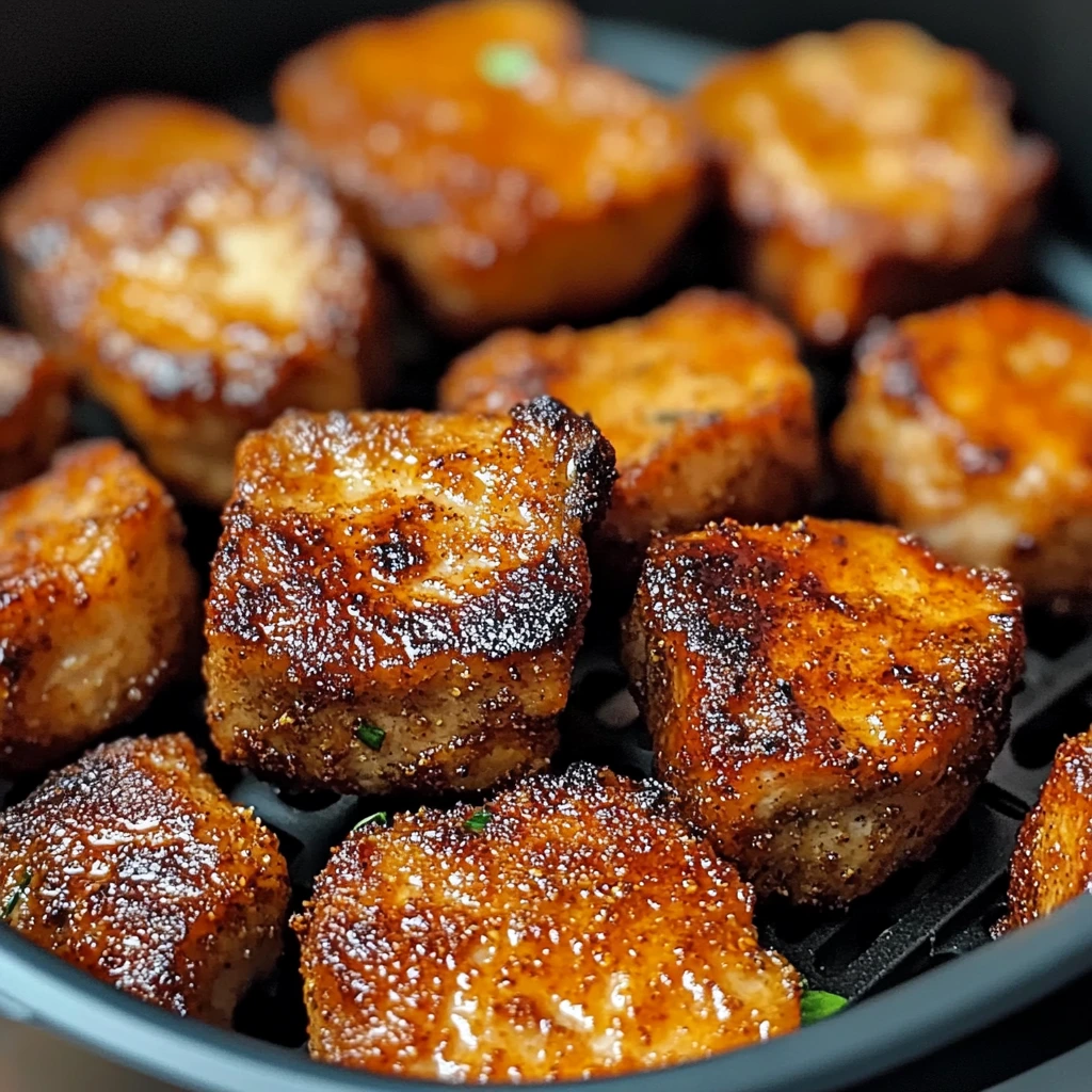 Savor the Flavor with Air Fryer Pork Chop Bites Recipe 4 Air Fryer Pork Chop Bites 4 Servings Ultimate Delicious