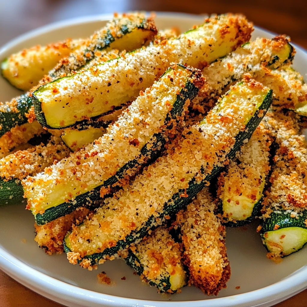 Air Fryer Zucchini Fries 10 Minutes Easy Delicious