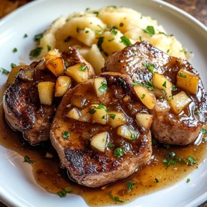 Apple Chutney Pork Chops 4 Servings Easy Delicious