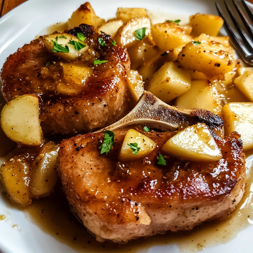 Savor the Flavor with Our Apple Chutney Pork Chops Recipe 4 Apple Chutney Pork Chops 4 Servings Easy Delicious
