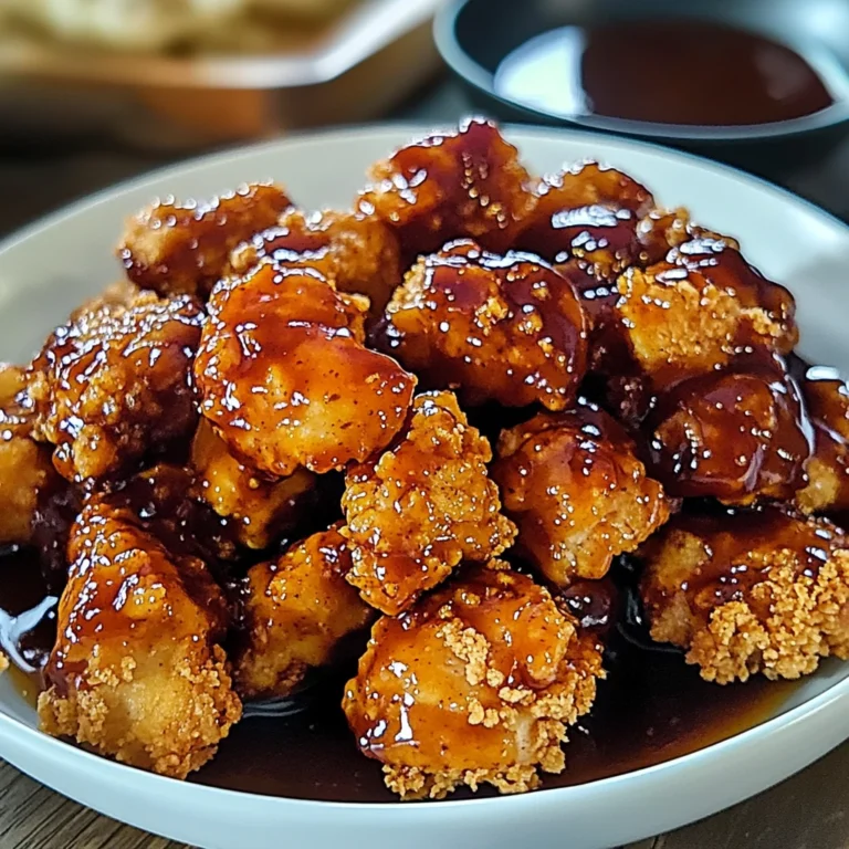 Baked Honey BBQ Popcorn Chicken 30 Minutes Easy Delicious