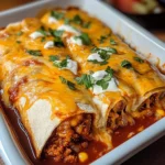 Enjoy Flavorful Baked Wet Burritos for Your Next Meal! 5 Baked Wet Burritos 6 Ingredients Easy Delicious