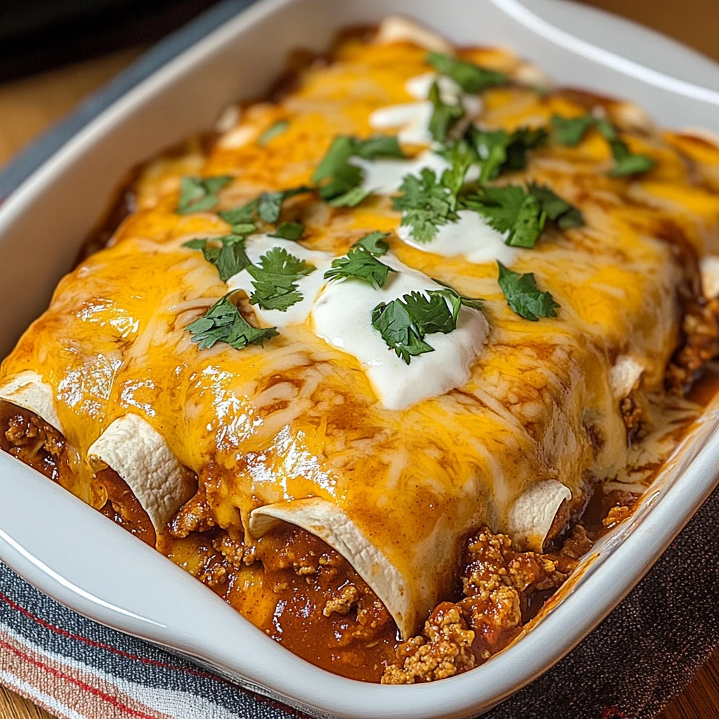 Enjoy Flavorful Baked Wet Burritos for Your Next Meal! 4 Baked Wet Burritos 6 Ingredients Easy Delicious