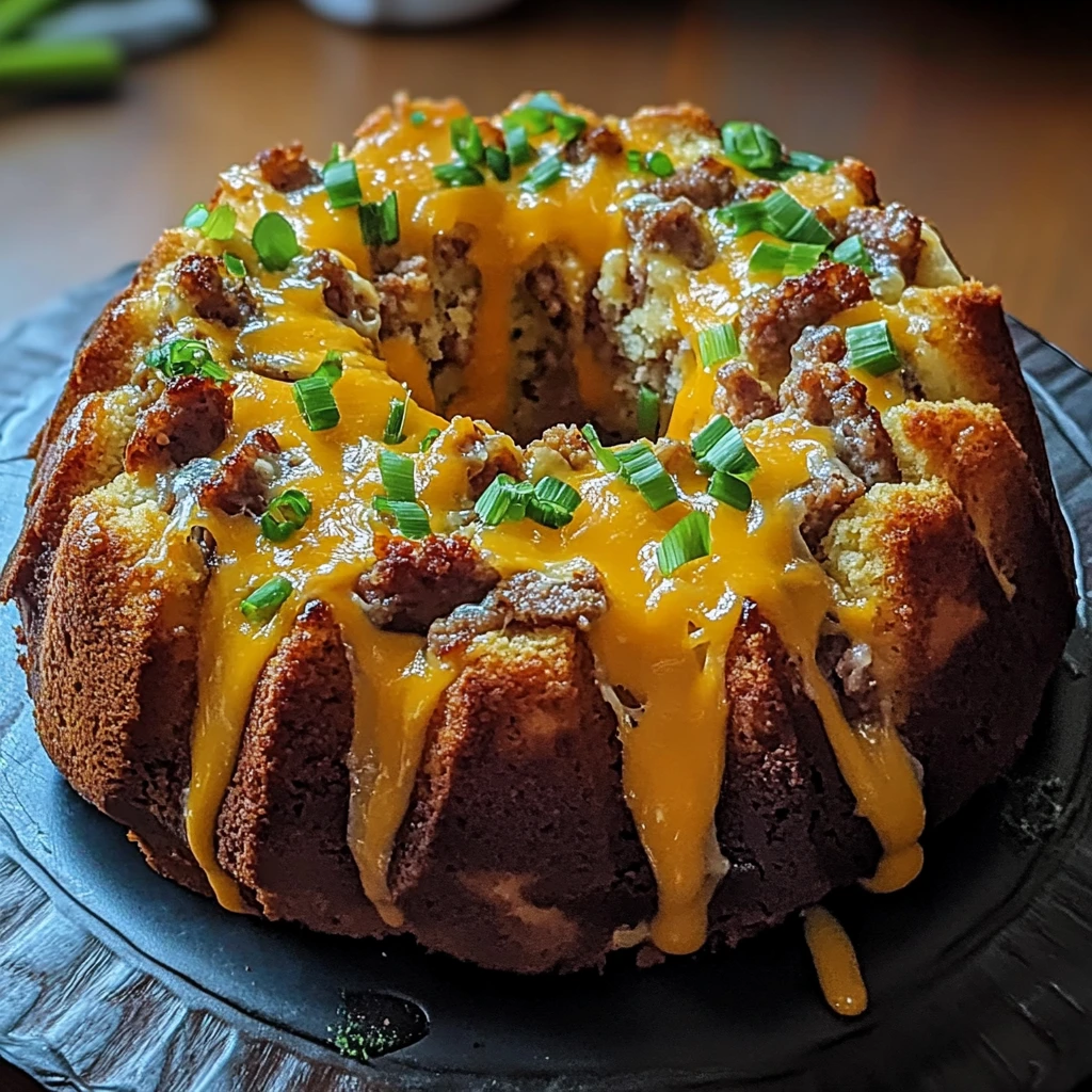 Breakfast Biscuit Bundt Cake 6 Ingredients Easy Delicious