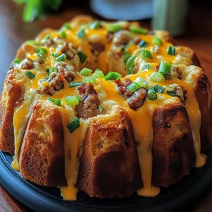 Breakfast Biscuit Bundt Cake 6 Ingredients Easy Delicious