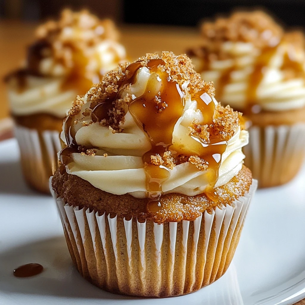 Bake Irresistible Caramel Apple Pie Cupcakes Today! 4 Caramel Apple Pie Cupcakes 18 Minutes Ultimate Delicious