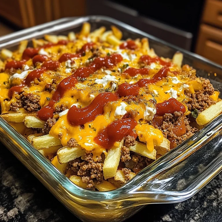 Indulge in This Cheeseburger French Fry Casserole Recipe Today! 3 Cheeseburger French Fry Casserole 30 Minutes Easy Delicious